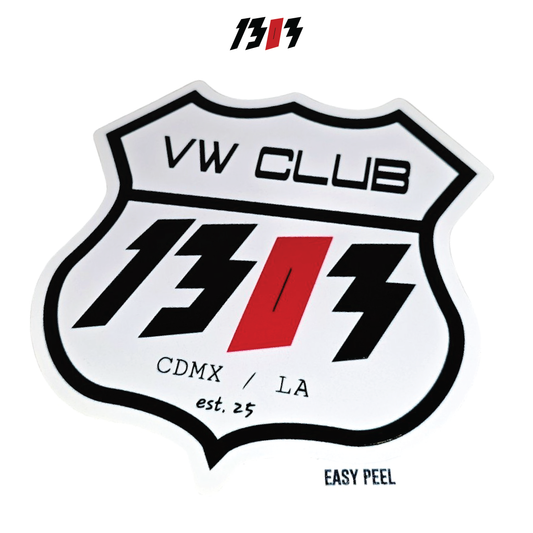 1303 Shield Car Decal