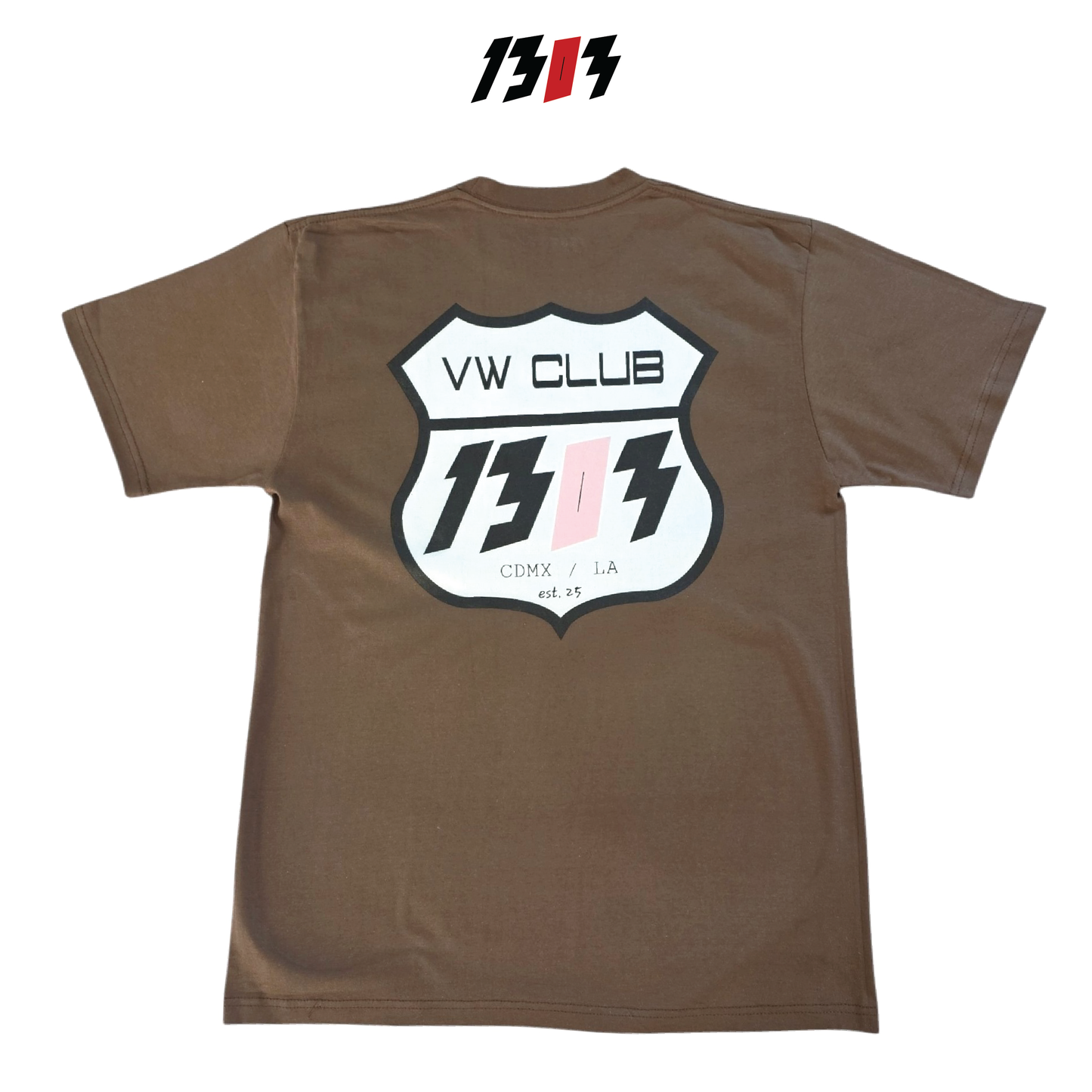 Chocolate Brown T Shirt 1303