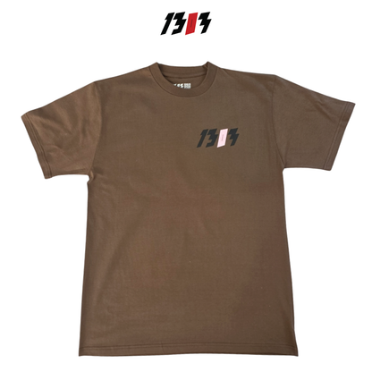 Chocolate Brown T Shirt 1303